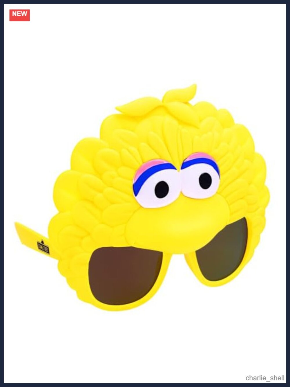 Sesame Street Big Bird Costume Sunglasses UV400 Party Favors One Size